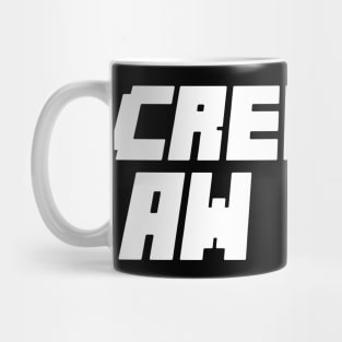 creeper aw man Mug